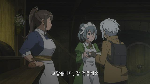 던전에서 만남을 추구하면 안 되는 걸까 2화 썸네일